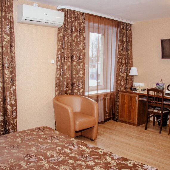 Стандартный номер с 1 кроватью. Фото 3