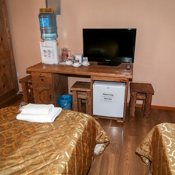 Трехместный номер с раздельными кроватями. Фото 3