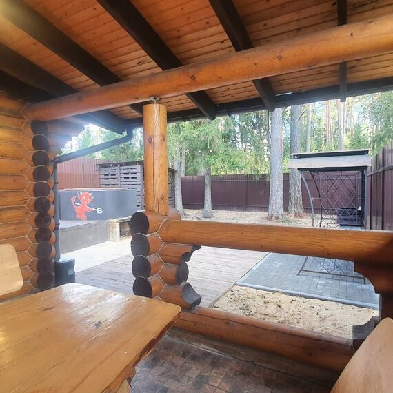 Коттедж с баней и чаном. Фото 20