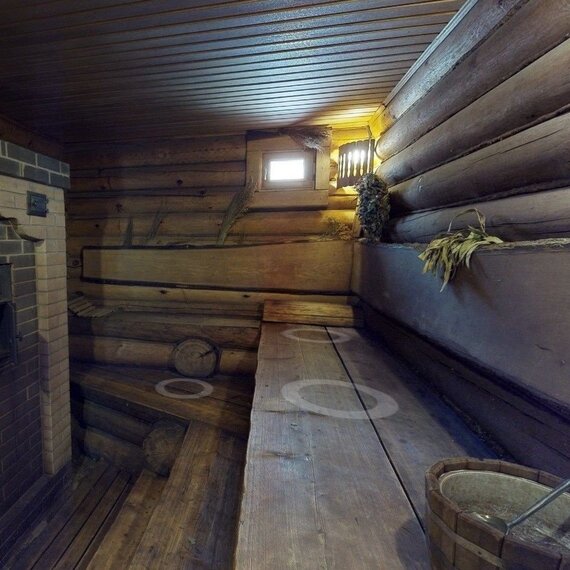 Коттедж с баней и чаном. Фото 14