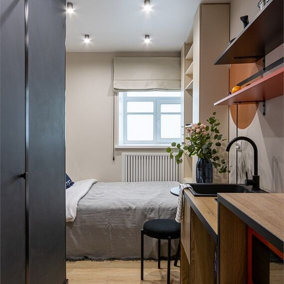 Стандартные Апартаменты с кухней. Фото 22