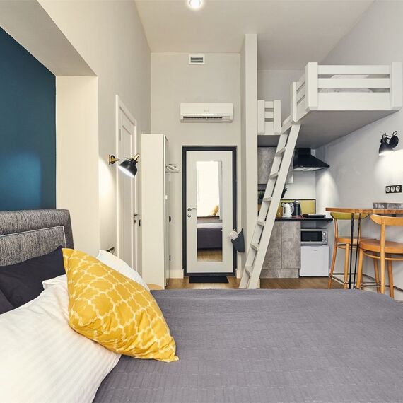 Стандартная трехместная студия. Фото 9