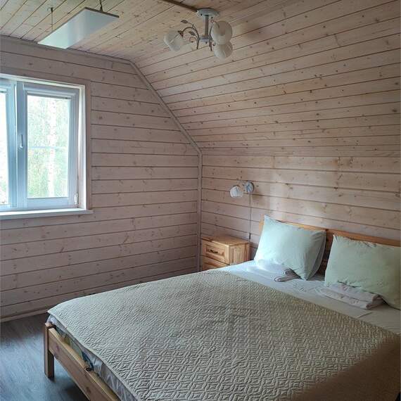 Деревянный коттедж (половина 2Л), 2 этажа, на 7 человек. Фото 4