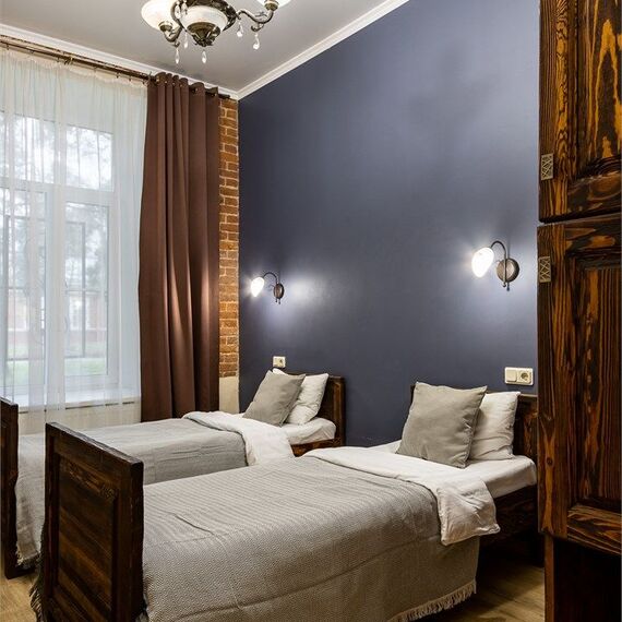 Стандартный номер с 2 кроватями. Фото 7