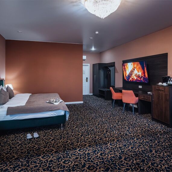 Семейный номер с 3 спальнями. Фото 5