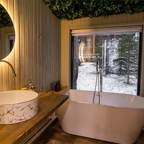 Номер с ванной «Можжевеловая роща». Фото 32