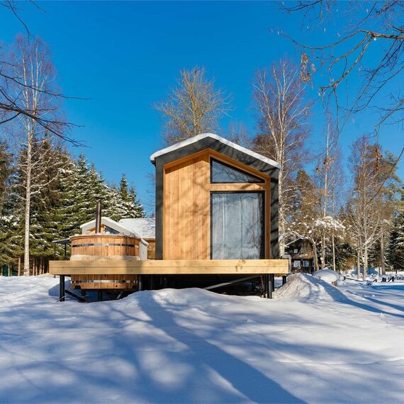 Двухместный Барнхаус на берегу озера. Фото 19