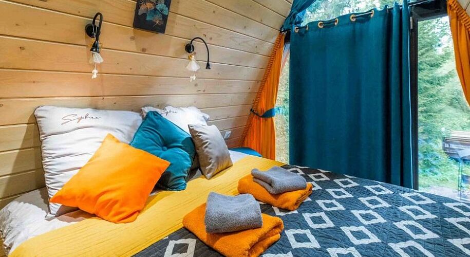 Атмосферные коттеджи A-frame ЁLKI в Новожилово - Фото 6