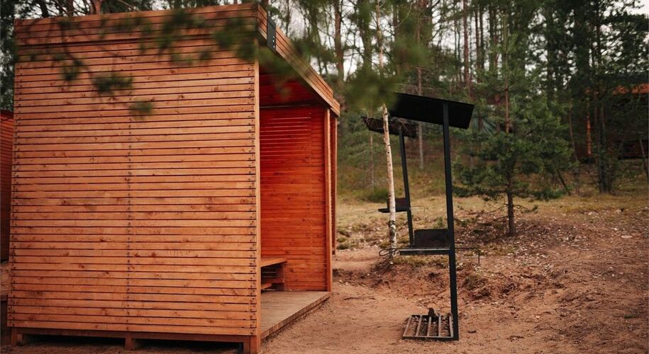 Загородный панорамный отель ELKI в Лебяжье - Фото 9