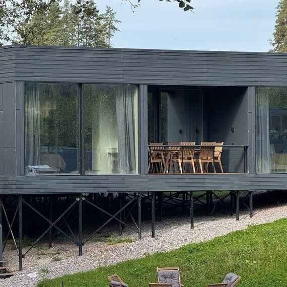 Дом для семьи или компании с 2-мя спальнями сауной и купелью. Фото 18