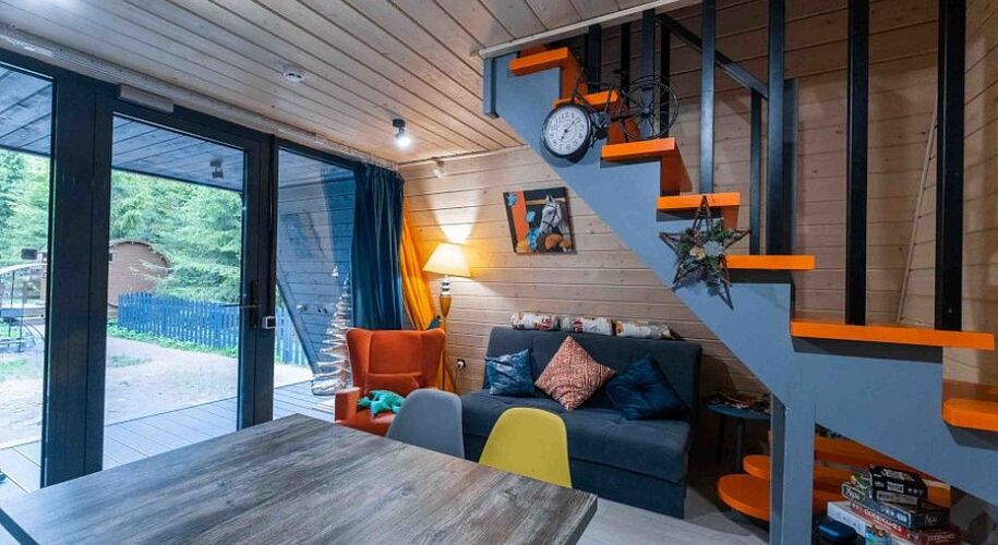 Атмосферные коттеджи A-frame ЁLKI в Новожилово - Фото 3