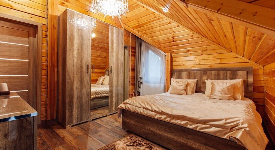 Номер в ШАЛЕ ДЕ ЛЮКС глэмпинг Просто Эко - Фото 1