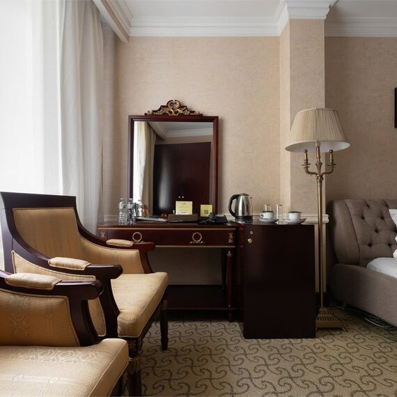 Стандарт с двуспальной кроватью. Фото 11