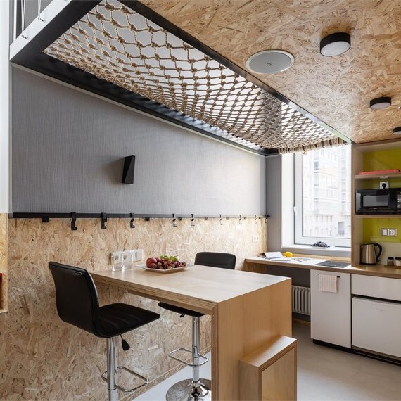 Дизайнерские двухуровневые апартаменты