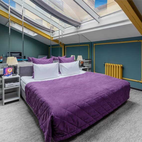 Номер с панорамными окнами SKY VIEW. Фото 12