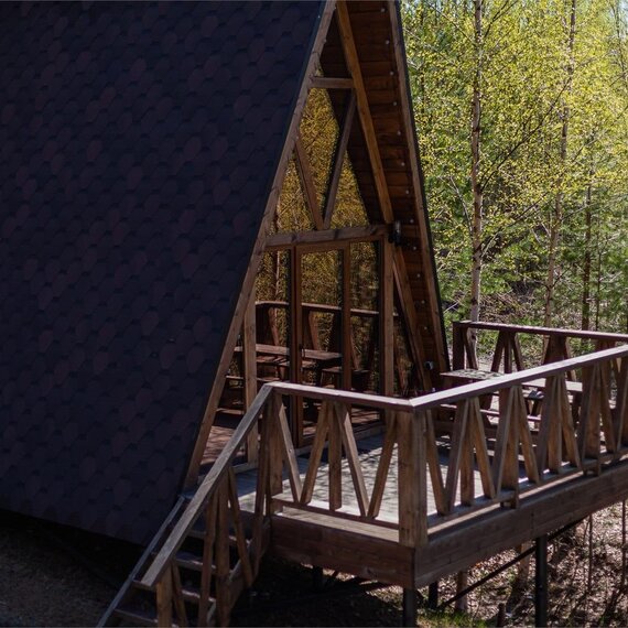 А-Фрейм «Лесной орех». Фото 14