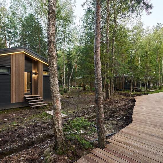 FOREST HYGGE ДОМ C BBQ ПАТИО. Фото 29
