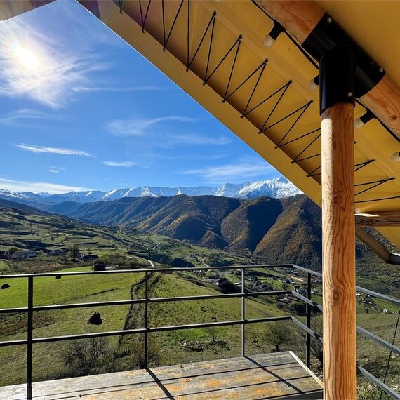 Шатёр №6 — с завтраком и общей ванной комнатой (удобно бронировать вместе с шатром №4). Фото 10