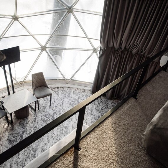 Геокупол лес. Фото 17