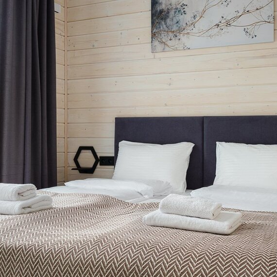 Уютный коттедж с чаном в хвойном лесу №1. Фото 13