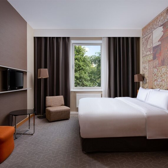 Стандартный номер с двуспальной кроватью. Фото 1