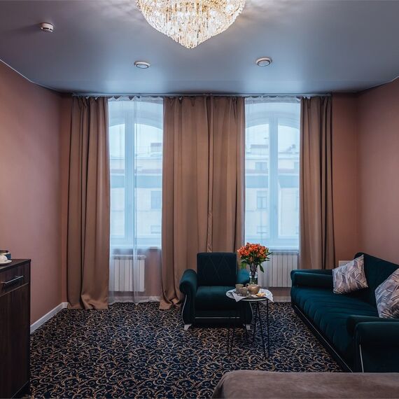 Семейный номер с 2 спальнями. Фото 9