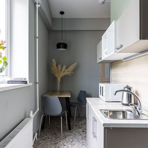 Улучшенный номер с кухней. Фото 7