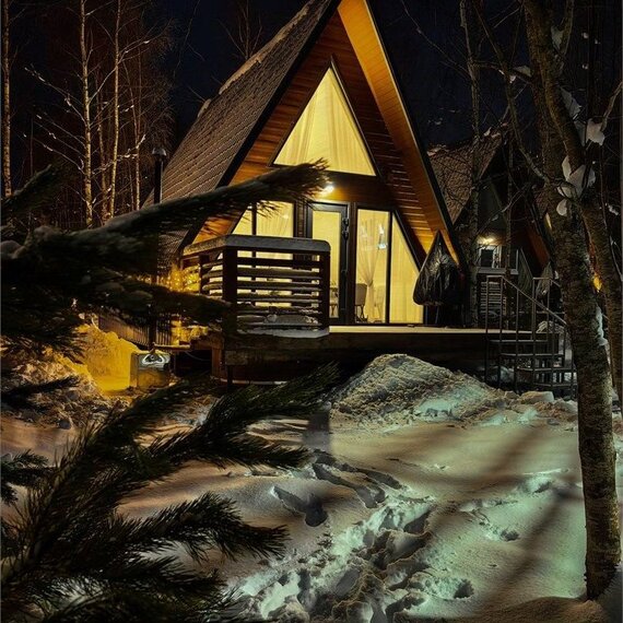 ул. Полевая дом 10 «Премиум» с камином. Фото 1