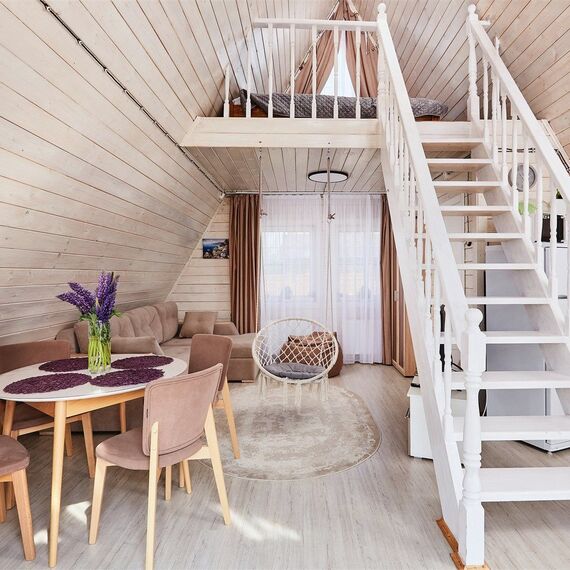 4 Гостевой дом A-Frame. Фото 5