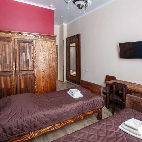 Стандартный номер с 2 кроватями. Фото 3