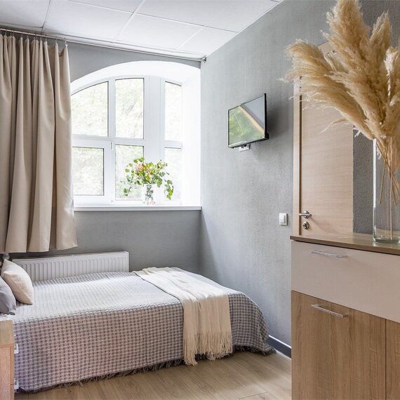 Стандартный номер с собственной ванной. Фото 6