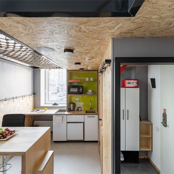 Дизайнерские двухуровневые апартаменты