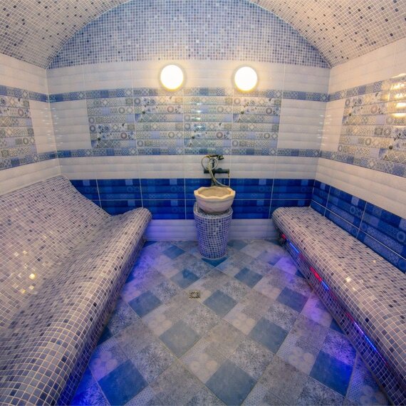 Дом 2 с бассейном хамамом сауной. Фото 13