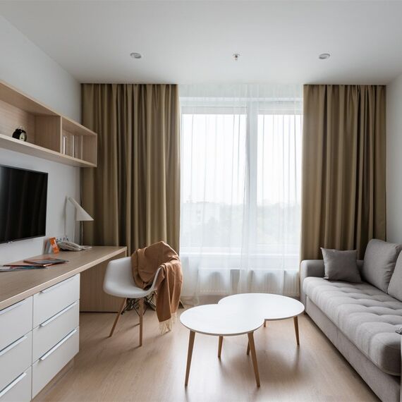 Полулюкс двухкомнатный номер (Ботаника). Фото 2