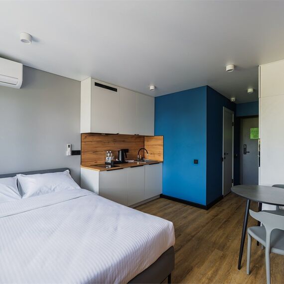 Стандарт  с 1 двуспальной кроватью. Фото 3