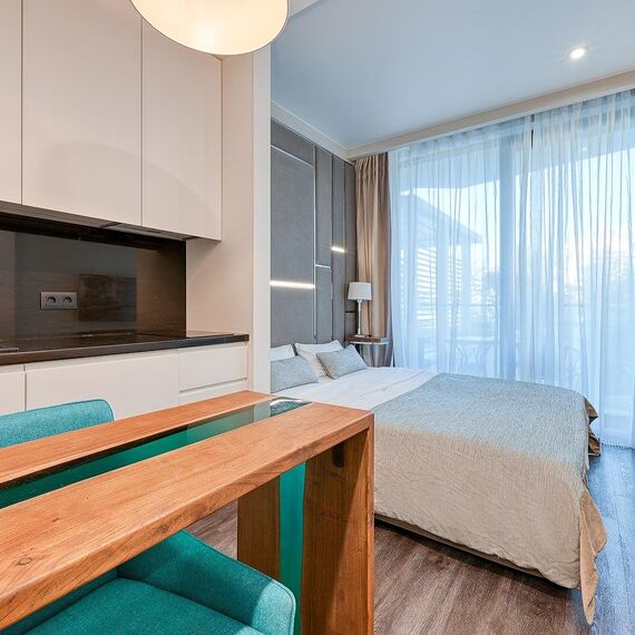 Студия с видом на парк 210. Фото 18