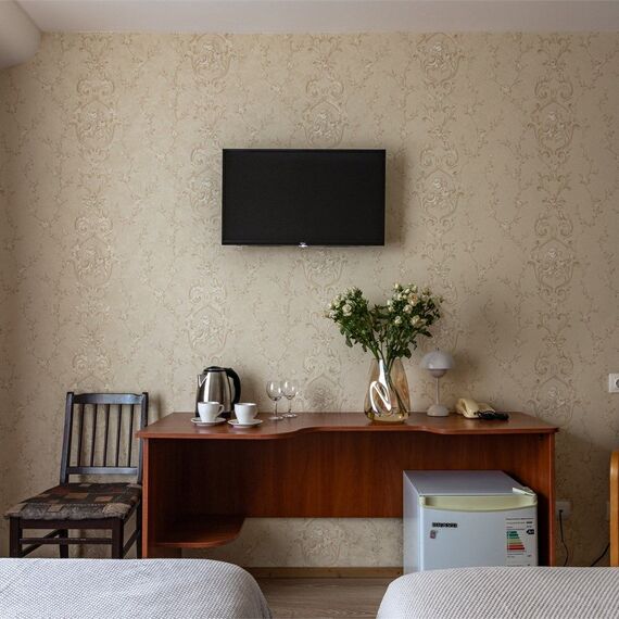 Стандартный номер с 1 или 2 кроватями. Фото 7