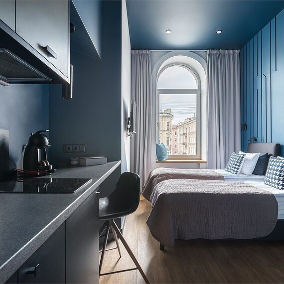 Стандартная студия TWIN. Фото 1