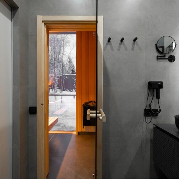 Семейный дом с 2-мя спальнями, сауной и террасой на 2 этаже без купели. Фото 33