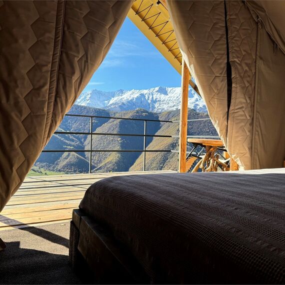 Шатёр №6 — с завтраком и общей ванной комнатой (удобно бронировать вместе с шатром №4). Фото 9