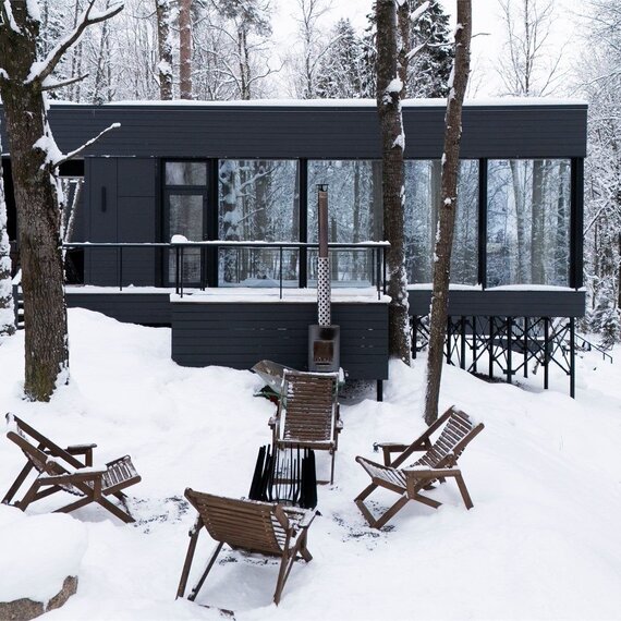 Дом для 2 - 4 гостей без купели. Фото 16