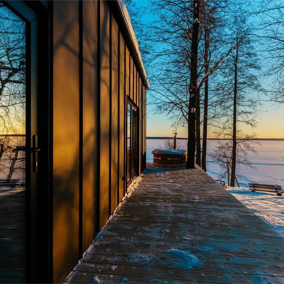 Двухместный Барнхаус на берегу озера. Фото 16