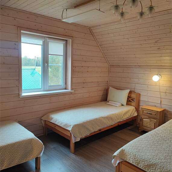 Деревянный коттедж (половина 1Л), 2 этажа, на 7 человек. Фото 6