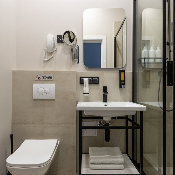 Стандартный номер с 1 кроватью. Фото 9