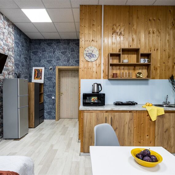 Трехместные Апартаменты с кухней. Фото 5