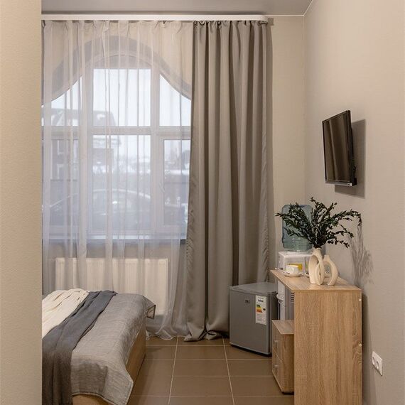 Стандартный номер с 1 кроватью. Фото 10