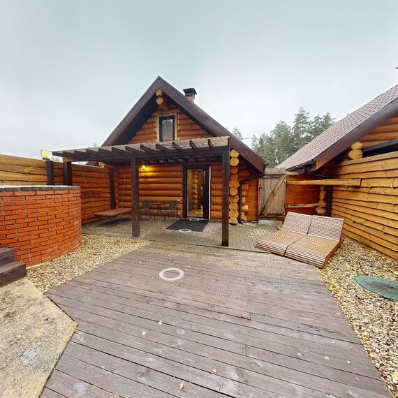 Банная изба с чаном. Фото 11