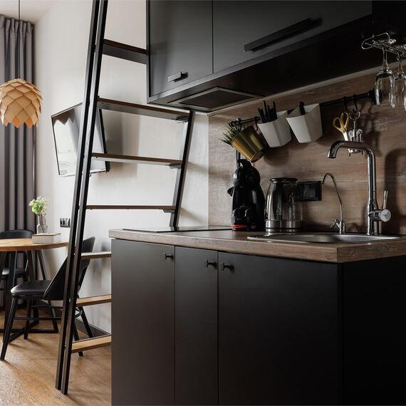 Улучшенный номер студио с видом на Невский проспект DBL+SINGLE/TRIPLE. Фото 18