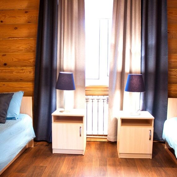 Эконом двухместный (удобства в блоке на два номера). Фото 1