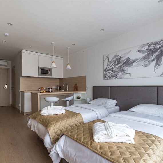 Стандарт с раздельными кроватями (Ботаника). Фото 7